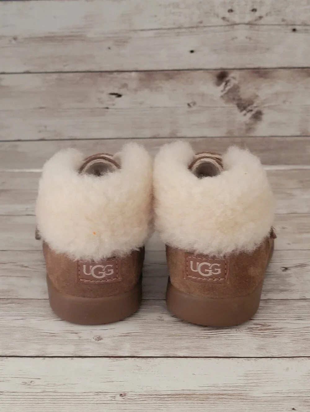 UGG Kids/Toddler Nolen Suede Boots (1106229T) - Size 6 - Brown